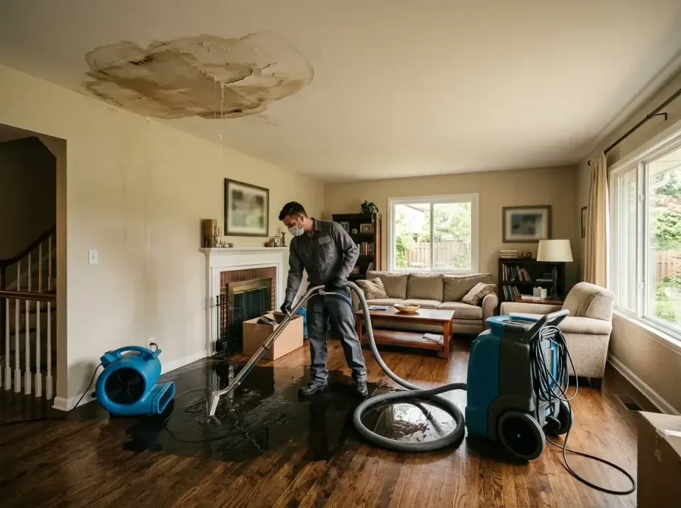 attic-pipe-burst-ceiling-drip-008 — frequently asked questions, Water Damage Restoration & Carpet Care in Benson, AZ